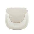 thumbnail image 5 of Upholstered Barrel Accent Chair With Wooden Legs, 5 of 6