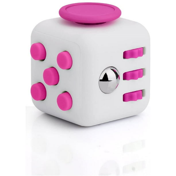 High Quality Fidget Cube Rose Red And White Walmart Com Walmart Com