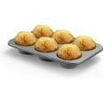thumbnail image 4 of Molde para muffins Jumbo Ormromra 6 cavidades antiadherente granito negro YQ-1857, 4 of 4