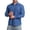 a01Blue, variant on LODIENY Men's Stretch Wrinkle Free Dress Shirt Long Sleeve Collared Button Down Shirts Regular Fit Wedding Work Blouses Blue XS