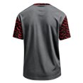 thumbnail image 7 of ZXLBBD Men's T-Shirts Halloween Ribbed Pumpkin Graphic Tee Short Sleeve Crew Neck T Shirt Party Daily Versatile T-Shirts for Man Casual,Gray,5XL, 7 of 7