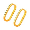 thumbnail image 1 of Sonducket 1 par de pendientes de plata para mujer y niña, pendientes personalizados, Festival decorativo, regalos de cumpleaños, joyería, Ropa, zapatos y accesorios Miscelánea Oro Rectángulo, 1 of 6