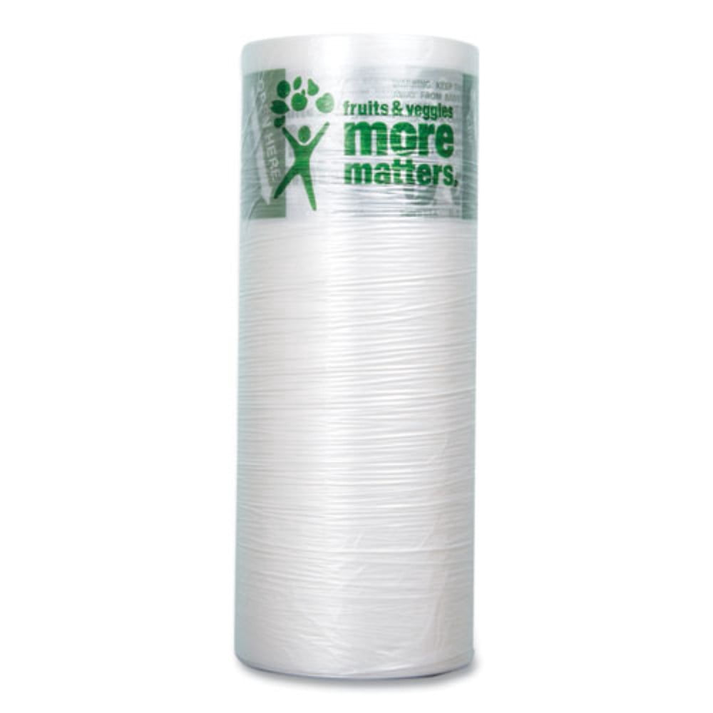 Inteplast Group Produce Bag 12 x 20 9 Microns Natural 875/Roll 4 Rolls/Carton PHMORE20NS