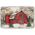 thumbnail image 4 of Merry Christmas Door Mat Outdoor Welcome Mats for Front Door, Christmas Doormat with Thickened Non-Slip PVC Backing, Non Slip Blanket Indoor Outdoor Rug Welcome Decor Mats, 4 of 7