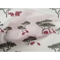 thumbnail image 4 of oneOone Cotton Poplin Fabric Tree & Animals Ikat Print Fabric By Yard 42 Inch Wide, 4 of 4
