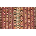 thumbnail image 1 of Ahgly Company Machine Washable Indoor Rectangle Contemporary Sunrise Orange Area Rugs, 4' x 6', 1 of 7
