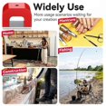 thumbnail image 4 of Rectangular Utility Magnet, U-Shaped, 30 Lbs Pull Force, Red, for Home, Office, DIY Projects, 4 of 5