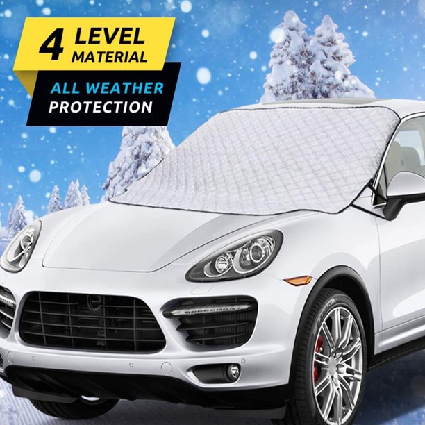 Uv Resistant Frost Defense Waterproof Car Windshield Snow Cover Walmart Com Walmart Com