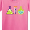 thumbnail image 4 of Inktastic Scientist Kids Chemistry Beakers Youth T-Shirt, 4 of 5