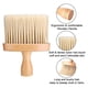 thumbnail image 2 of Cepillo plumero para el cuello con cerdas de fibra suave y mango ergonómico de madera para cortes de pelo., 2 of 5
