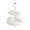Multicolor-877, variant on Cupcake Stand for Parties - 2-tier Dessert Tower, Elegant Wavy Design, Quick-assembly Display, Wedding & Birthday Table Decoration