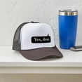 thumbnail image 3 of CafePress - Yes Dear - Adjustable Unisex Printed Trucker Hat with Mesh Back, 3 of 8
