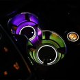 thumbnail image 4 of Luces para portavasos de coche, posavasos para coche, almohadilla luminosa para taza con 7 colores, resistente al agua, USB (multicolor) (2 piezas), 4 of 5