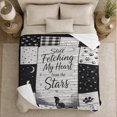 thumbnail image 5 of Dog Portrait Colorful Pet Artwork Playful Graphic Style Dog Lovers Colorful Pet Portrait Warm Flannel Blanket, Pet Adoption Gift for Living Room and Bedroom Home Decor, 5 of 9