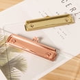 thumbnail image 2 of HESITONE Portable Acrylic Clipboard File Organizer Holder Vertical Writing Pad 12X9Inches, 2 of 18