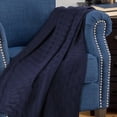 thumbnail image 5 of Impressions Luxury Cotton Basket Weave Blanket, 5 of 8