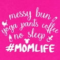 thumbnail image 3 of Tee Hunt #Momlife Funny Women's T-Shirt Gift for Mom Mother's Day Mommy Shirt, Blue, XX-Large, 3 of 5
