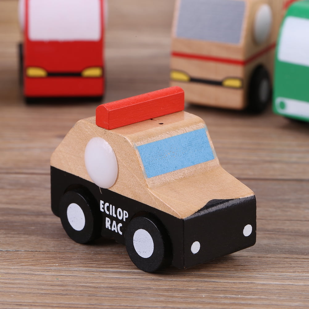 wooden baby car