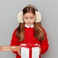 thumbnail image 4 of Shisuyan Faux Rabbit Fur Ear Muff for Girls Winter Use 1Set 7.9x5.9x2.8in, 4 of 8