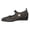Grey, variant on CAIXAI Ballet Flats Shoes For Women Womens Embroidered -On Casual Sneakers with Comfortable Heel for Daily Fashion Wear