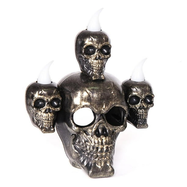 Esqueleto De Halloween Decoración De Esqueleto Para Fumar Con Cabeza De Fantasma De Luz Led Para Decoración De Halloween Methold HA042862-02