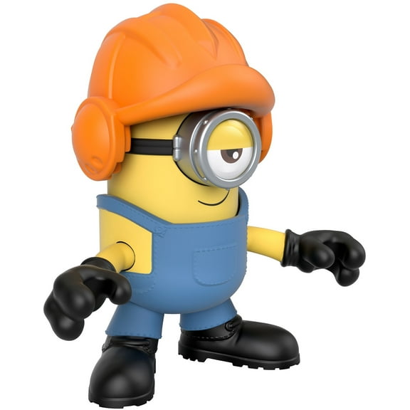 Imaginext Minions The Rise of Gru Stuart Construction Worker Figure
