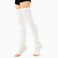 thumbnail image 4 of AUNVITO Women's Stretchable Knitted Leg Warmers Over Knee Long Sock Cover for All Seasons Casual and Cozy Style, 4 of 7