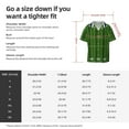 thumbnail image 5 of Rateoe American Football Field Pattern Men's Short Sleeve Classic Shirt, Casual Short-Sleeved Shirt, Lightweight Summer Shirt, Cuban Collar Shirt,Button-Front Shirt-Large, 5 of 5
