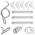 thumbnail image 1 of OFFIGAM 1Set Motorcycle Springs Set Plated Silver Brake Pedal Return and Side Stand Springs with High Elasticity for Repair, 1 of 8