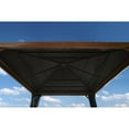 thumbnail image 5 of Sojag Valencia 12 x 12 x 10 ft Brown Gazebo, 5 of 10