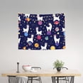 thumbnail image 2 of Goofa Lama in Space Pattern Wall Tapestry for Bedroom ,29x37 Inch Tapestry Wall Hanging Bedspread Tapestry Boho Tapestry, 2 of 8