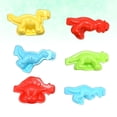 thumbnail image 2 of 12 moldes de plastilina de dinosaurio para hacer tú mismo, diseño de cratón, juguetes de plastilina para niños (color y patrón aleatorios)., 2 of 6