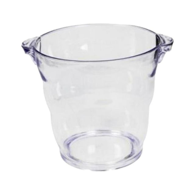 veasfak Bouteille de Glace Acrylique Réutilisable Boisson Acrylique Portable Champagne Glace 4L
