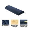 thumbnail image 2 of 2" H*15.7" L - Soft Small Lumbar Pillow for Sleeping, Memory Foam Back Lumbar Support Cushion for Lower Back Pain Relief Bed Waist Sleep Support Pillow for Side, Back Sleepers, 2 of 5