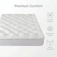 thumbnail image 3 of KINMEROOM Queen Size 5 inch Memory Foam Mattress Topper, Non-slip Full Encirclement, 3 of 7