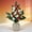 E-As Shows, variant on Handmade Two-Color Spring Rose Flower Fan-Shaped Decoration, Silk Cloth, Elegant Floral Home and Office Décor, Ideal Gift for Special Occasions, Durable and Realistic