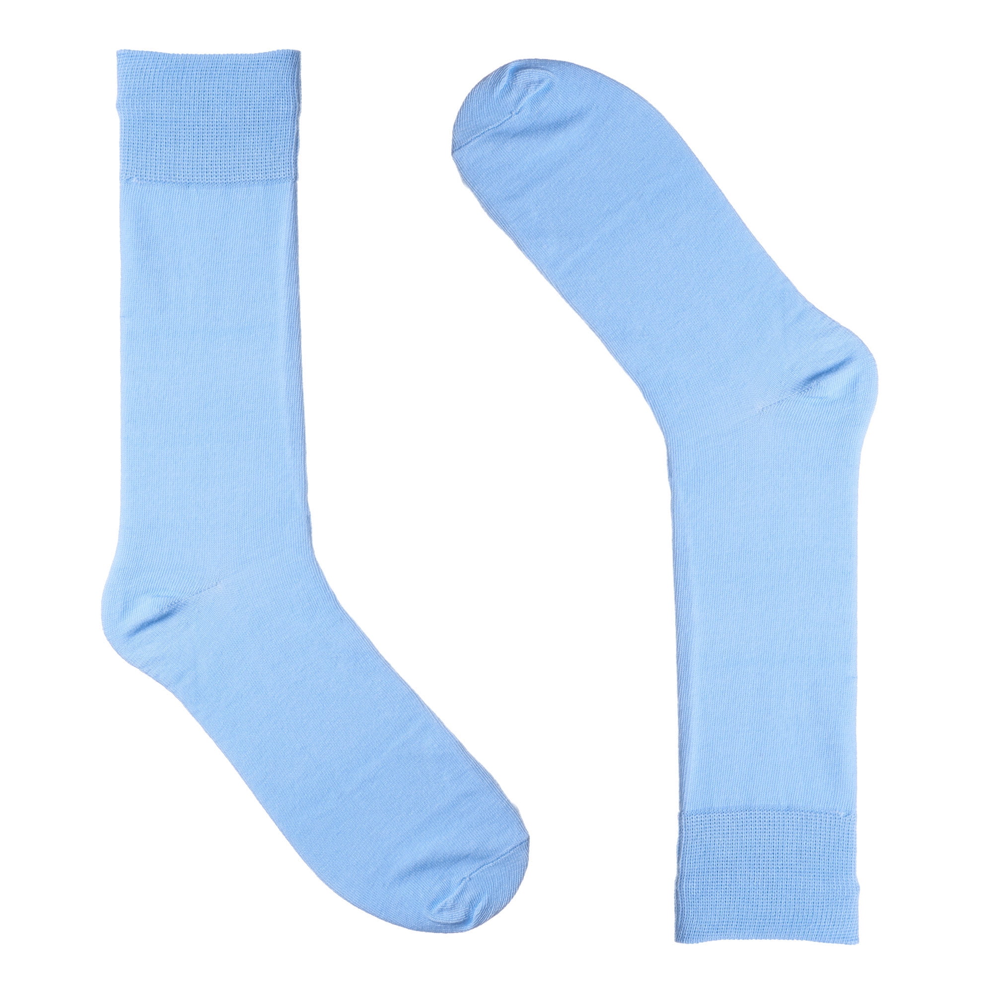 Ivory + Mason Colorful Solid Dress Socks for Men Premium Cotton (Baby