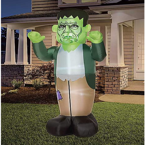 8 Ft LED Inflatable Frankenstein Decorations