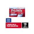 thumbnail image 3 of Tylenol Extra Strength Liquid Gels, 500mg Acetaminophen, 18 Count, 3 of 15