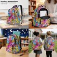 thumbnail image 3 of Tutolipy Leopard Print School Backpack Set 3 Pcs Backpack and Lunch Bag Set with Pencil Lightweight School Bag Bookbag Set with Insulated Lunch Box for Preschool Elementary, Pink, 3 of 7