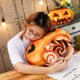 thumbnail image 2 of Recién llegado, almohada de felpa de calabaza de Halloween, cojín de cama Pumokin grande divertido, decoración de sofá para habitación de niñas, regalo de Halloween zhangyuxiang LED, 2 of 2
