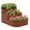 05#Brown, variant on DUOSONG Outsunny Patio Garden Bench Arbor Arch With Pergola And 2 Trellises, 3 Seat Natural Wooden Outdoor Bench For Grape Vines & Climbing Plants, Backyard Decor, Natural Natural Wood Garden &