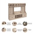 thumbnail image 4 of Woodland Ensemble de Rangement d'Entrée Complet avec Tiroirs en Érable Blanc - Bois Manufacturé, 4 of 6