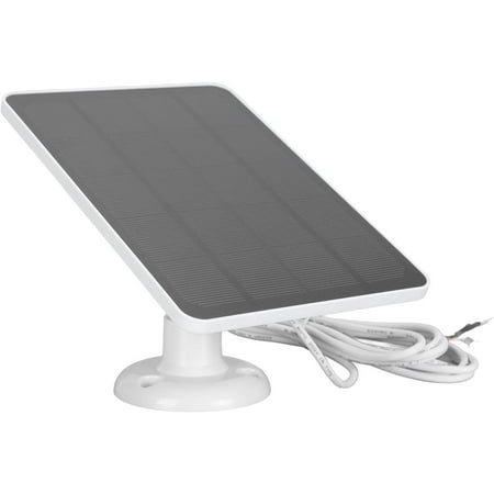 

QAQ-Solar Panel Charger for Google Nest Camera IP66 Waterproof Mount Solar Panel with 9.8ft Charging Cable 360° Adjustable Bracket (CSP4W-U-W)**