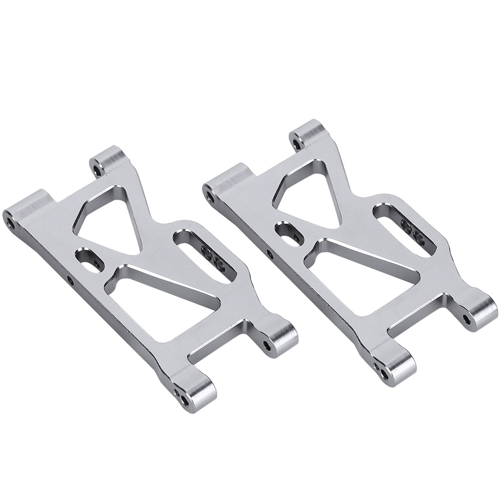 Bras Oscillant Avant Métallique Pour Voiture RC WLtoys 1/14 144001 - Lot De 2 Pièces En Alliage Aluminium - Suspension Avant Légère - 2