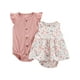 thumbnail image 1 of Romper Simple Joys de Carter's Baby Girls de 12 meses (paquete de 2), 1 of 2