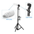 thumbnail image 5 of 45W 5500K Photography Umbrella Continuous Lighting Kit - 6.6ft x 10ft Background Support System 3pcs Muslin Backdrops Screen and 4pcs Umbrellas for Photo Portrait Studio Shoot, 5 of 8