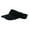 Black, variant on Visor - Cotton Will W/Velcro Adjustable - Black Color - HT-4056BK