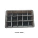 thumbnail image 2 of Molde para hacer cubitos de hielo Advancent Gris 15 rejillas reutilizables, 2 of 6
