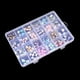 thumbnail image 5 of Fasiaou 1Pack 24 Grids Plastic Organizer Box,Clear Beads Organizers Storage Box with Fixed Dividers,Acrylic Organizers Box for Jewelry,Beads,Earrings, Art DIY, Craft, 5 of 5